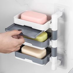 rotatable soap holder