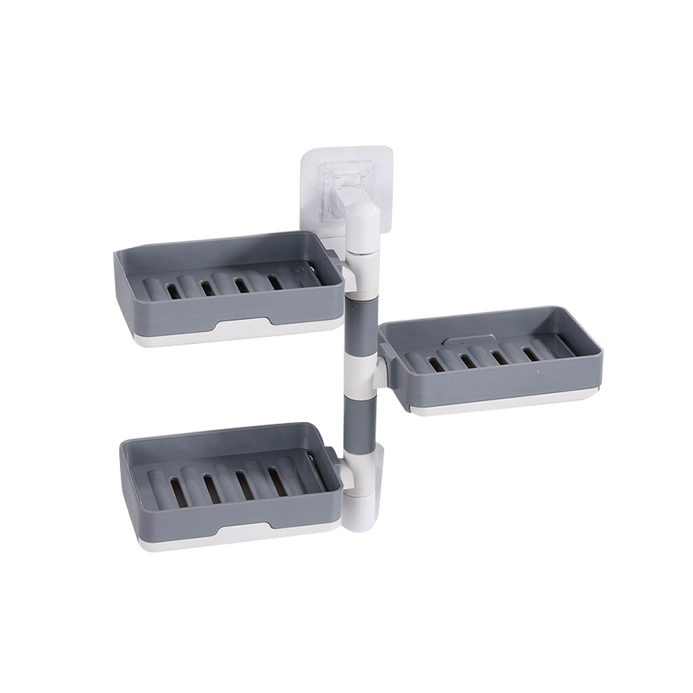 Rotatable Soap Holder gray