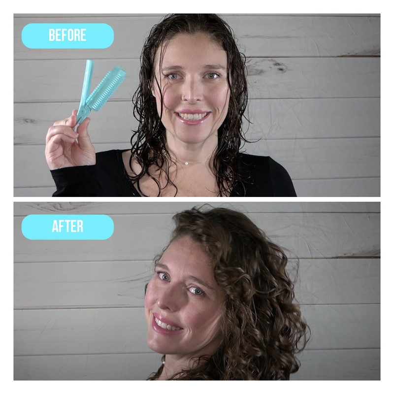 Instant Hair Volumizing Clip Teal 3