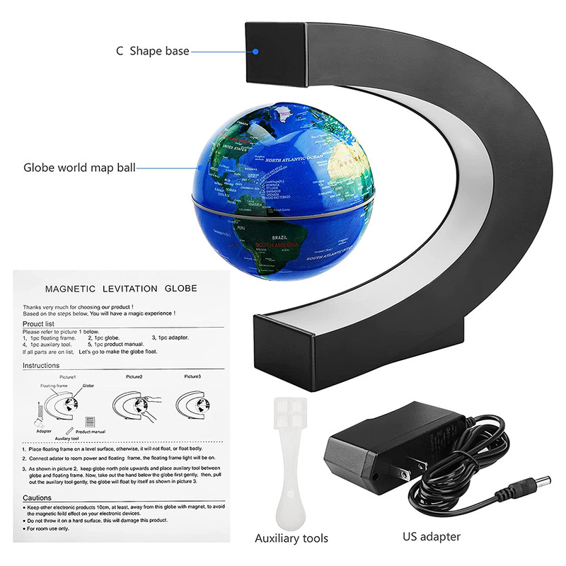 unique LED globe light for office