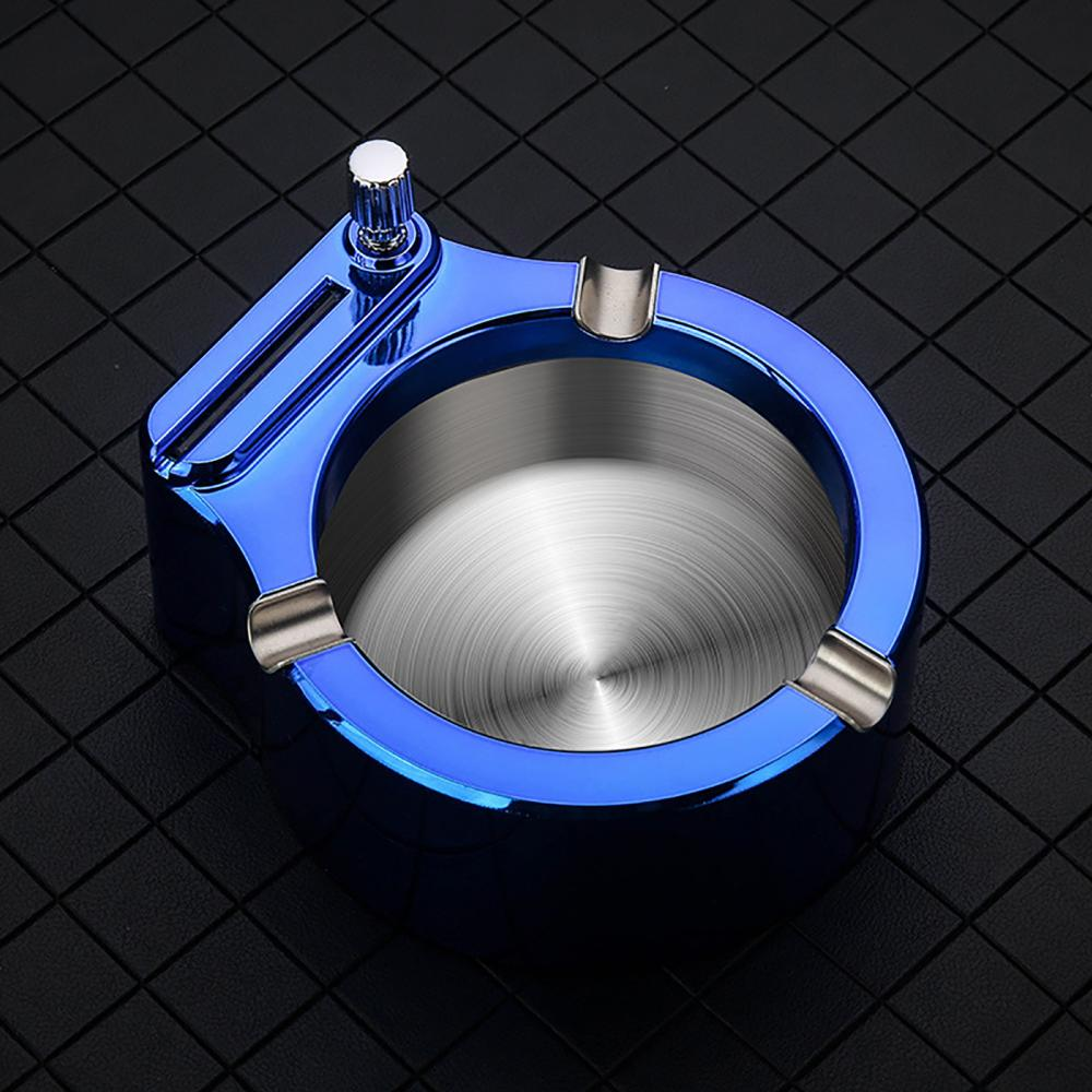 vintage ashtray with lighter