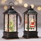 christmas lanterns with lights