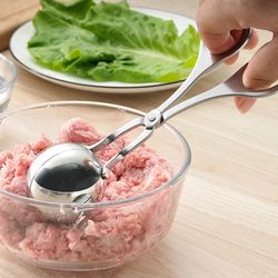 stainless steel dough spoon