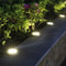 LED Solar Powered InGround Lights Solar Pathway Lights 1png