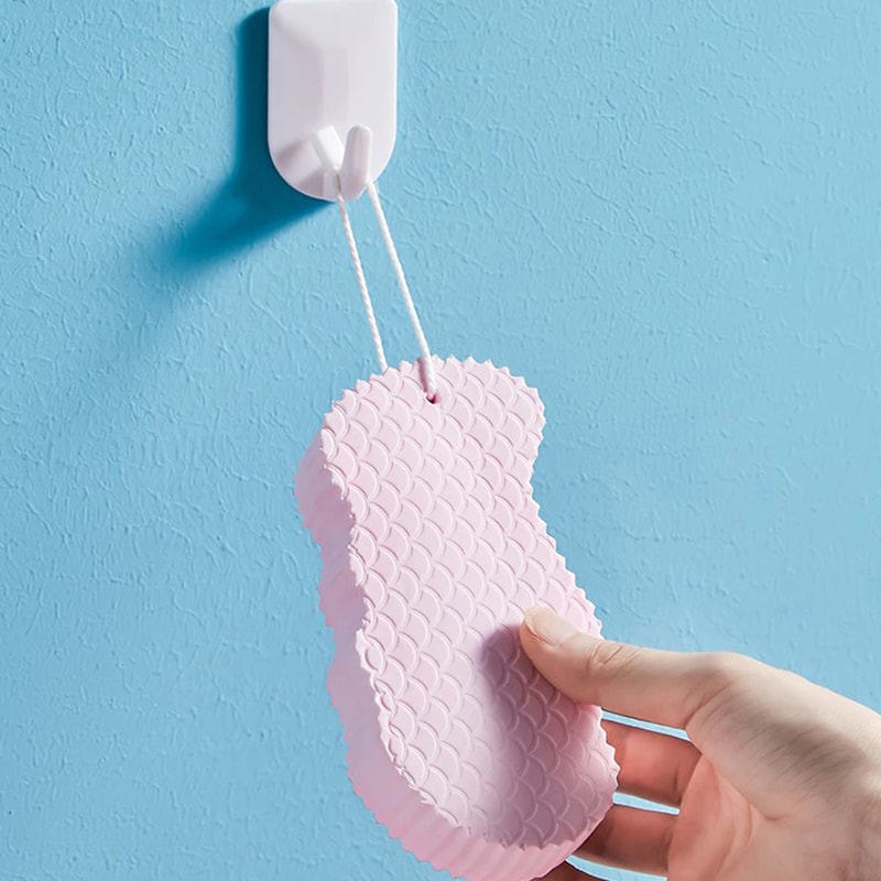 Elegant spa gift set with exfoliating sponge