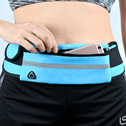 Comfortable Safety Waist Bag & Water Holder for Walking, Jogging & Running