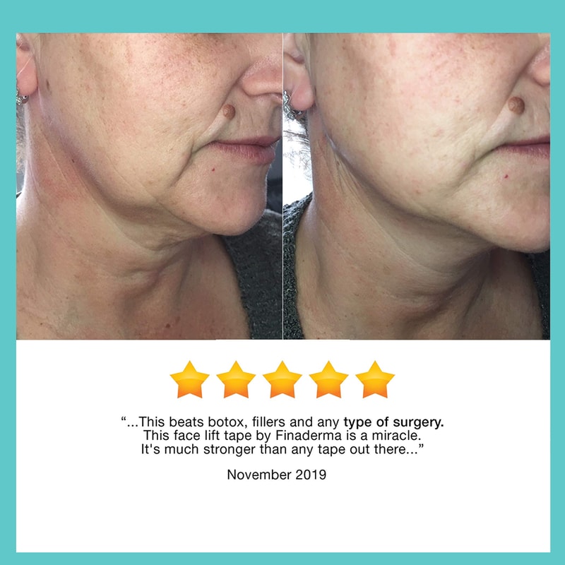 Easytoapply invisible tape for flawless makeup