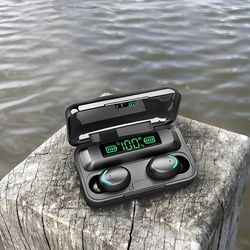 Waterproof Earbuds With Charging Case