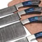 Kitchen knives set with silver handle buyjpg