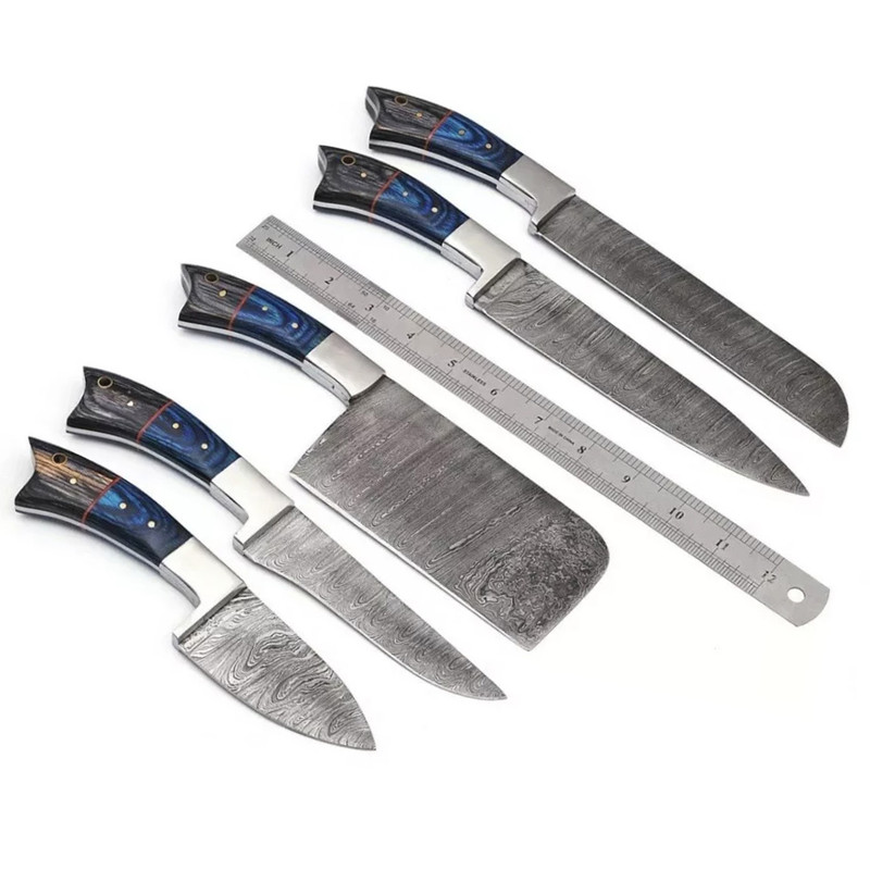 Kitchen knives set with silver handle reviewjpg