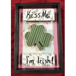 Kiss Me, I’m Irish wall hanging