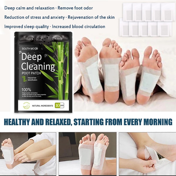 Fatigue Patch Fatigue & Stress Relief Detoxify Foot Patch | Inspire Uplift