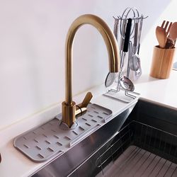 faucet silicone mat for kitchen sink