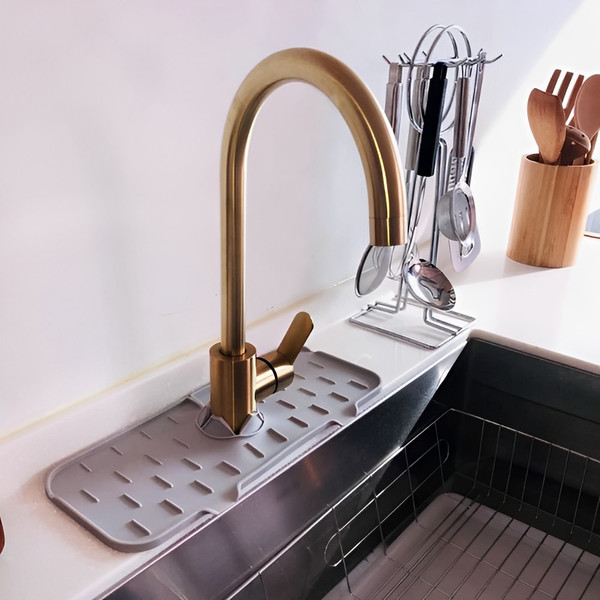 Faucet Silicone Mat For Mess-Free Sink - Inspire Uplift