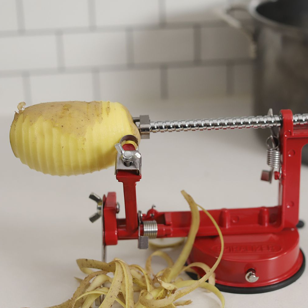 Easytouse apple corer and slicer for busy kitchens