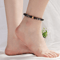 Black gemstone anklet for health benefits