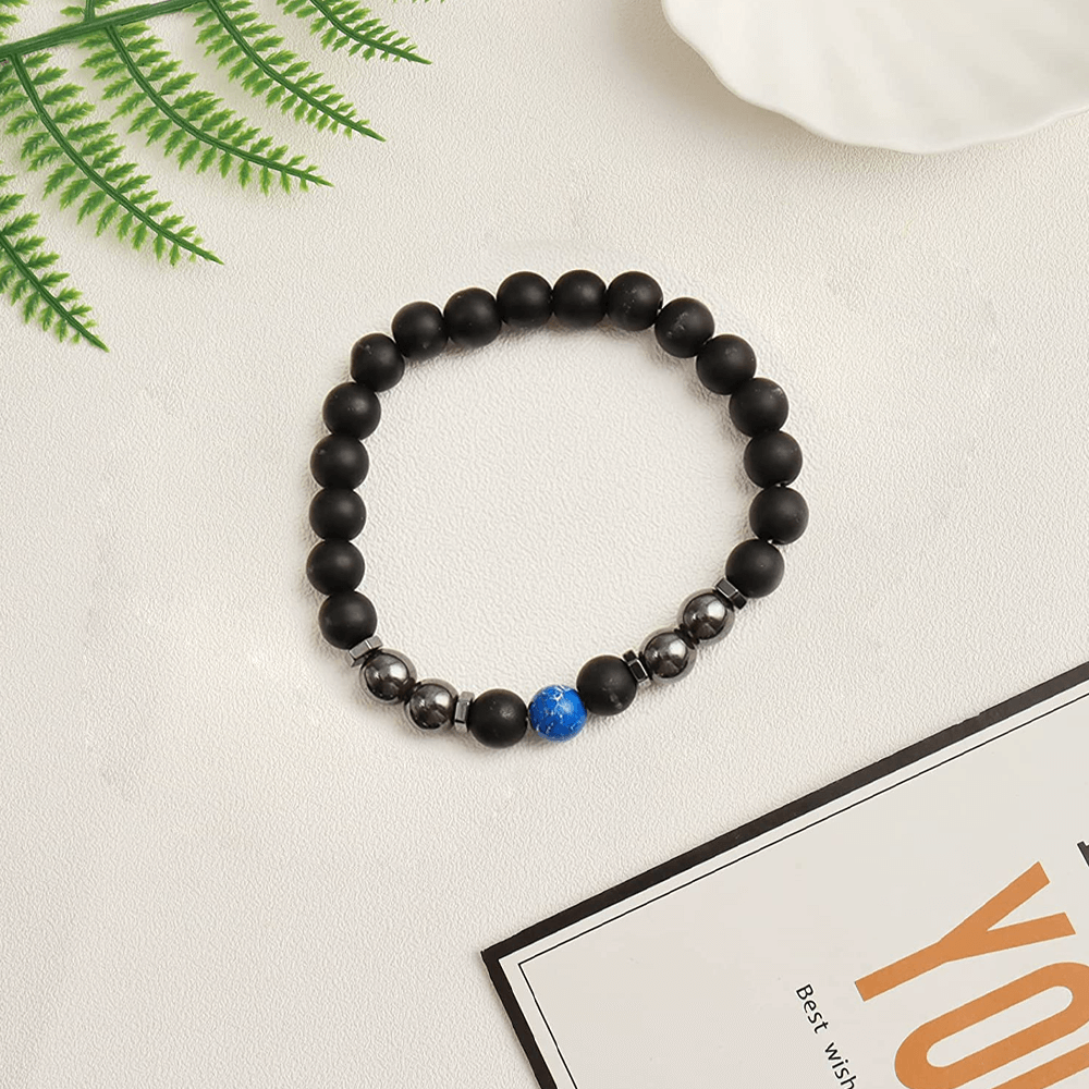 Stylish therapeutic anklet for wellness