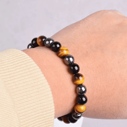lymphatic drainage tigereye bracelet