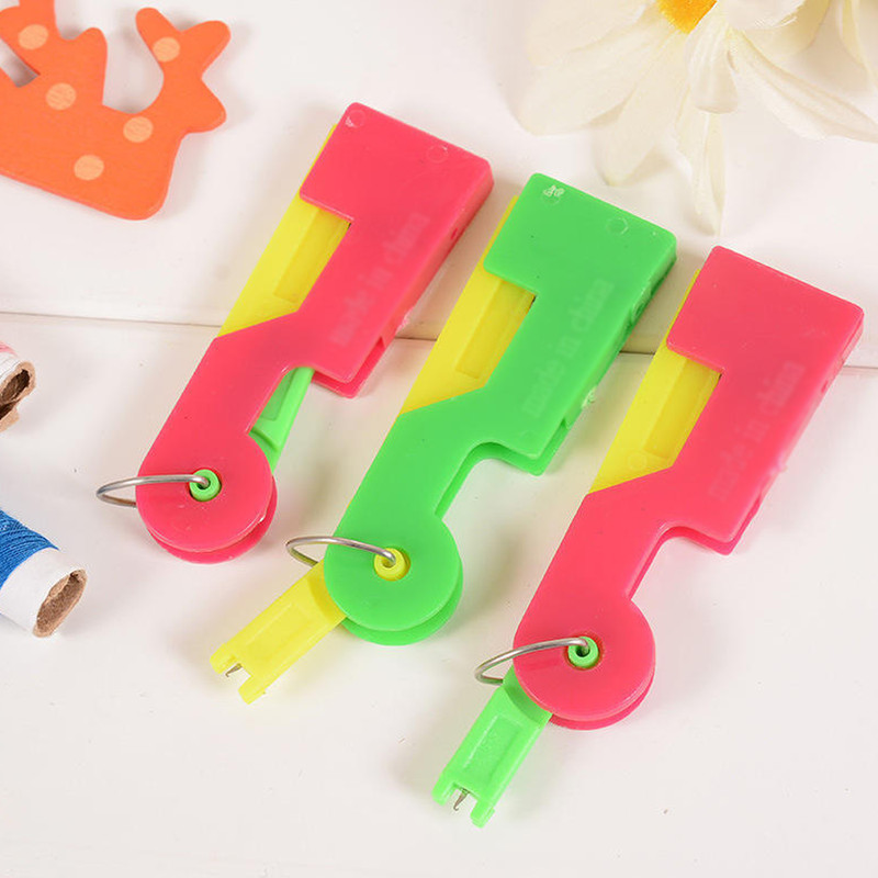 Automatic needle threader for visionimpaired users