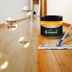 100% organic wood restoration beeswax