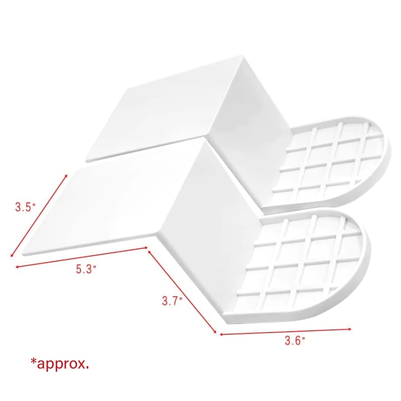 Easy install laundry detergent drip catcher