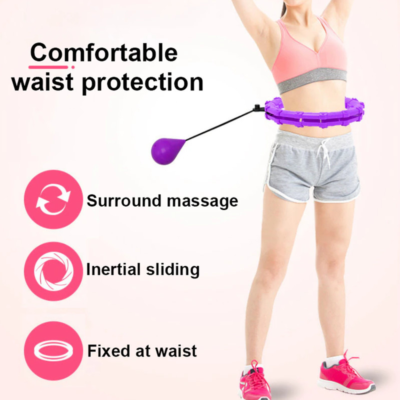 Calorie Burning Fitness Hula Hoop for Weight Loss