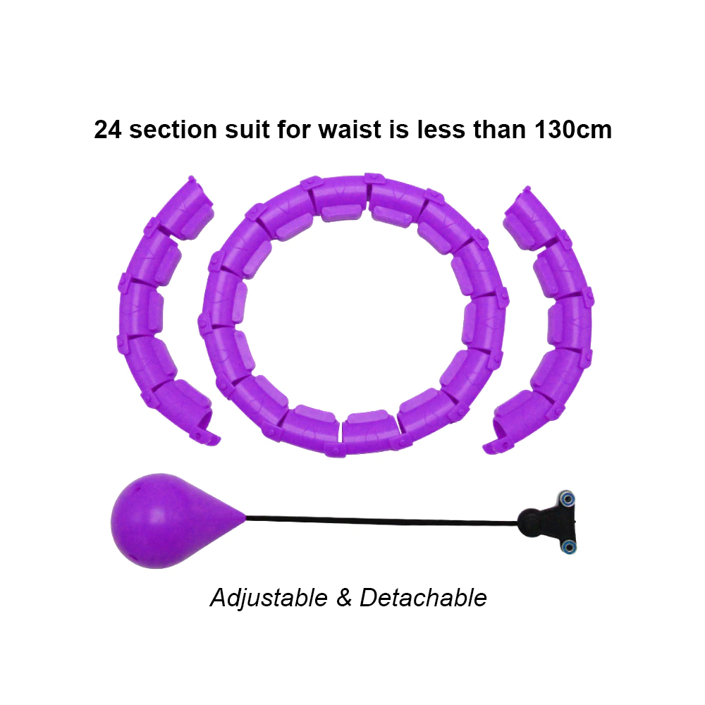 Smart Hula Hoop with Detachable Weight Balls