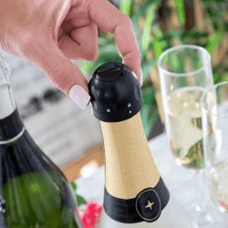 reusable silicone sealed wine bottle stopper