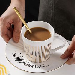 Anamorphic Cup And Saucer