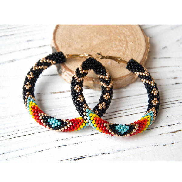 Native style beadwork