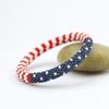 USA flag beaded bracelet