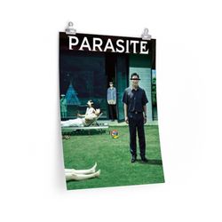 movie poster parasite, premium matte vertical poster 18x24 inches