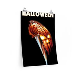 Movie poster Halloween, Premium Matte vertical poster 18x24 inches