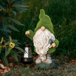 gnome solar lights for garden