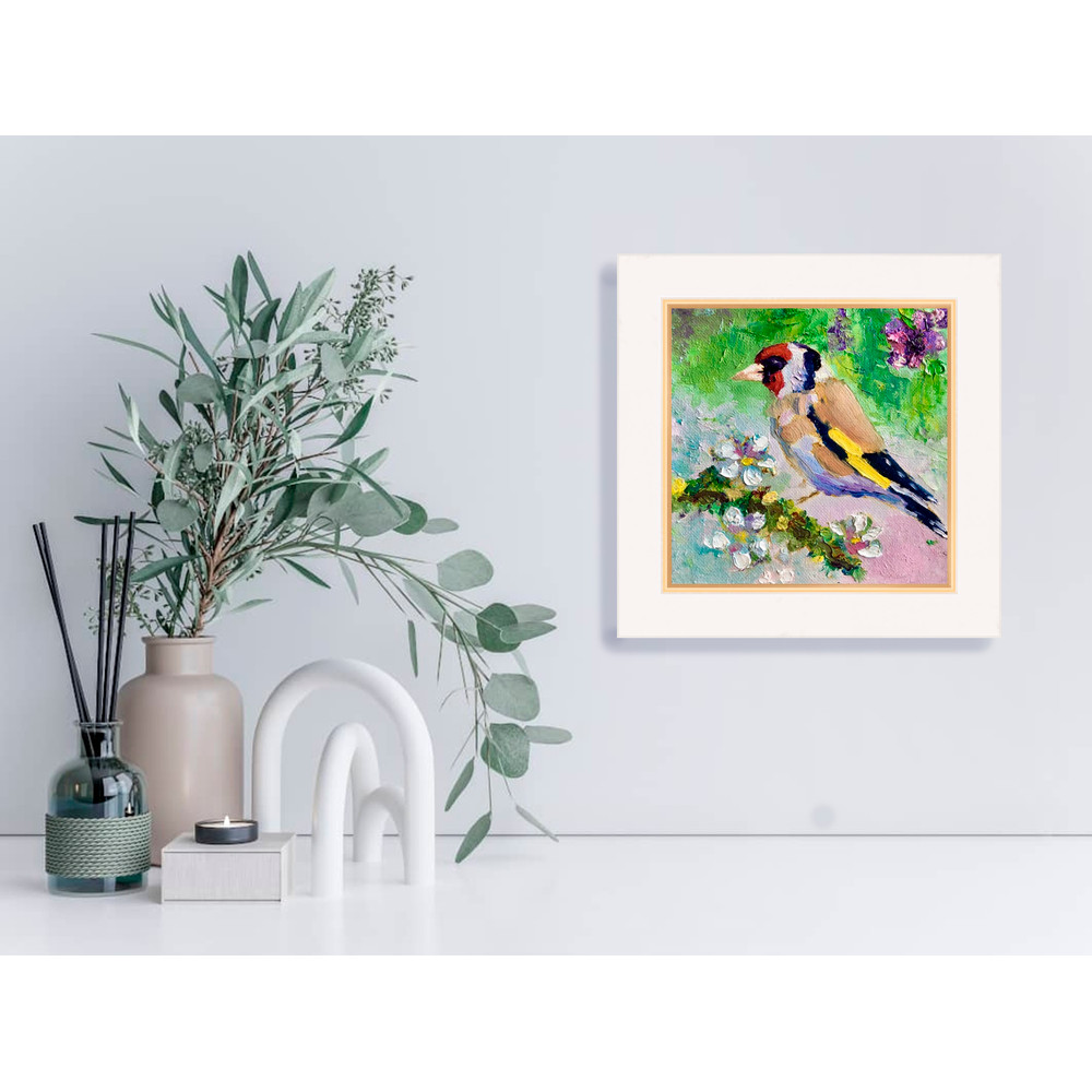 goldfinch-bird-painting-original-oil-painting-on-canvas