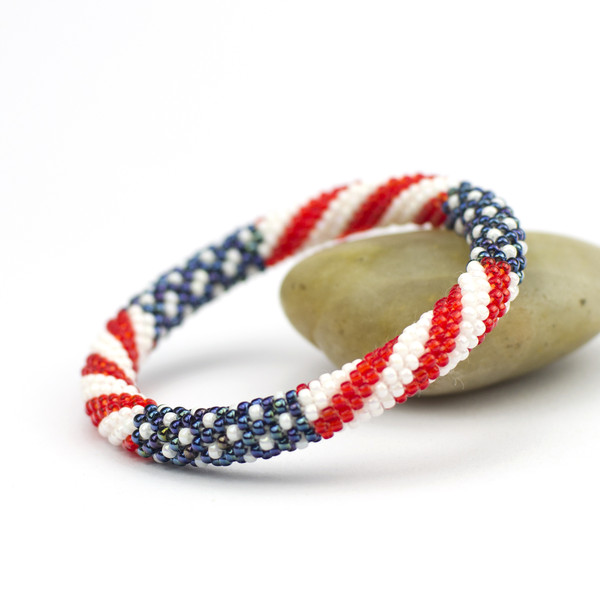 American flag bracelet