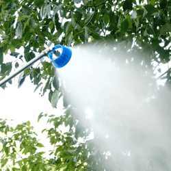 seven-hole atomizing nozzle head