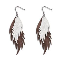 Digital Item, Feather Earring Template SVG, Pendant Earring Template,  Elegant earrings