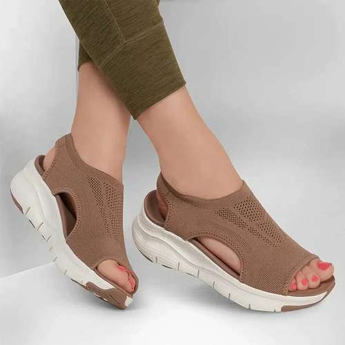 Women's Comfortable Stretch Orthotic Sandals - The Perfect Gift for Happy Feet