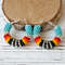 Native american seed bead earrings