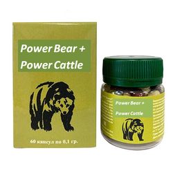Power Bear + Power Cattle 60 caps.