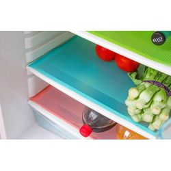 Frig Leaf Refrigerator Mats - 4PK