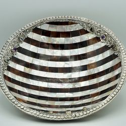 Round Sterling Silver Plate