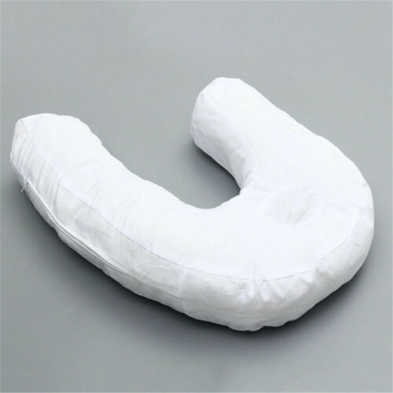 Versatile orthopedic pillow for back and side sleepers