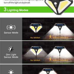 50 COB LED Solar Light - 2 Pack