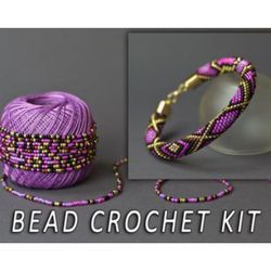 Inspirational Womens Gift, Do It Yourself, Diy Jewelry Kit, Craft Projects, Seed Bead Bracelet kit, Craft Gifts, Jewelry Making Kit, Adult Craft Kit