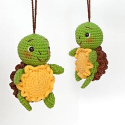 turtle, car accessory, car accessories for women, rear view mirror charm