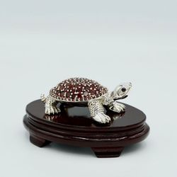 Sterling Silver Turtle Figurine