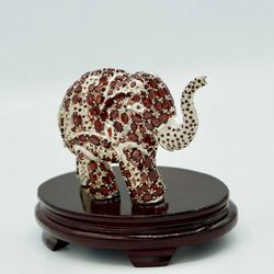 Sterling Silver Elephant Figurine