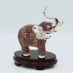 Sterling Silver Elephant Figurine
